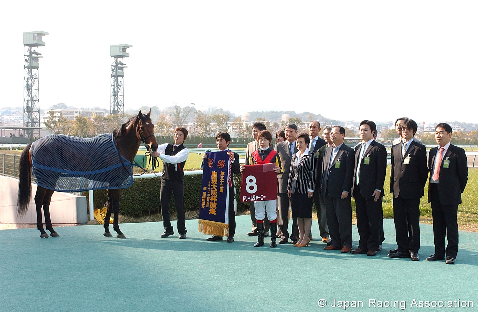 [孫]ドリームジャーニーが産経大阪杯(GII)を制覇 © JRA