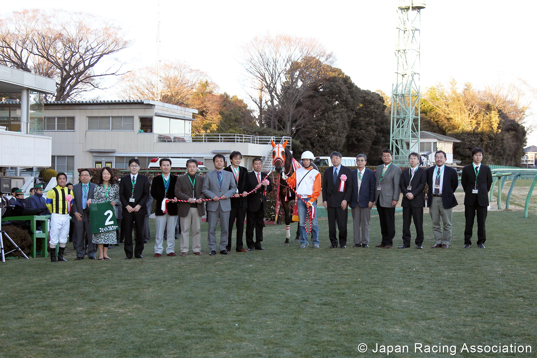 [孫] フェイトフルウォーが京成杯(GIII)で初重賞制覇 © JRA