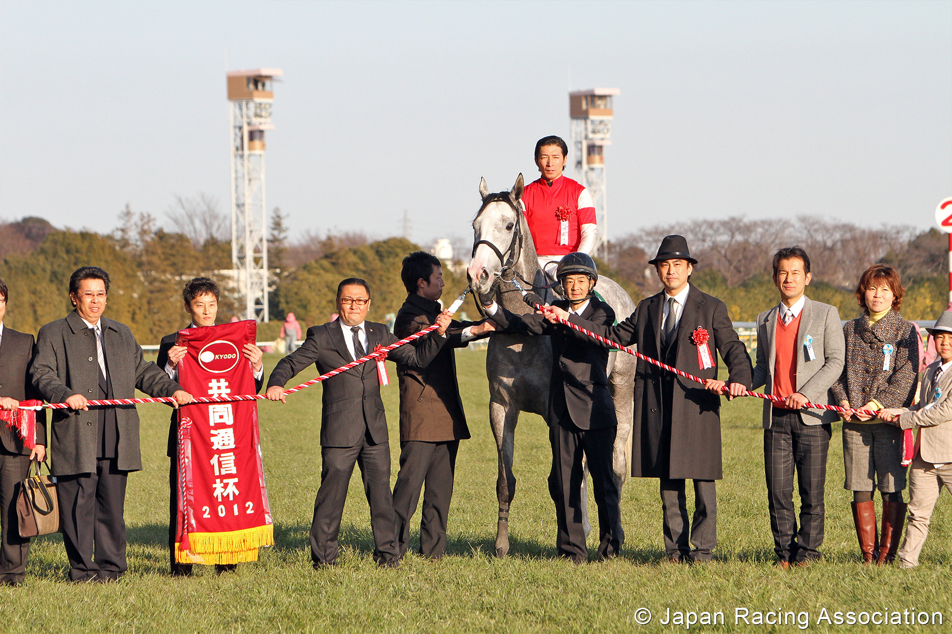 ゴールドシップが共同通信杯(GIII)を優勝 © JRA