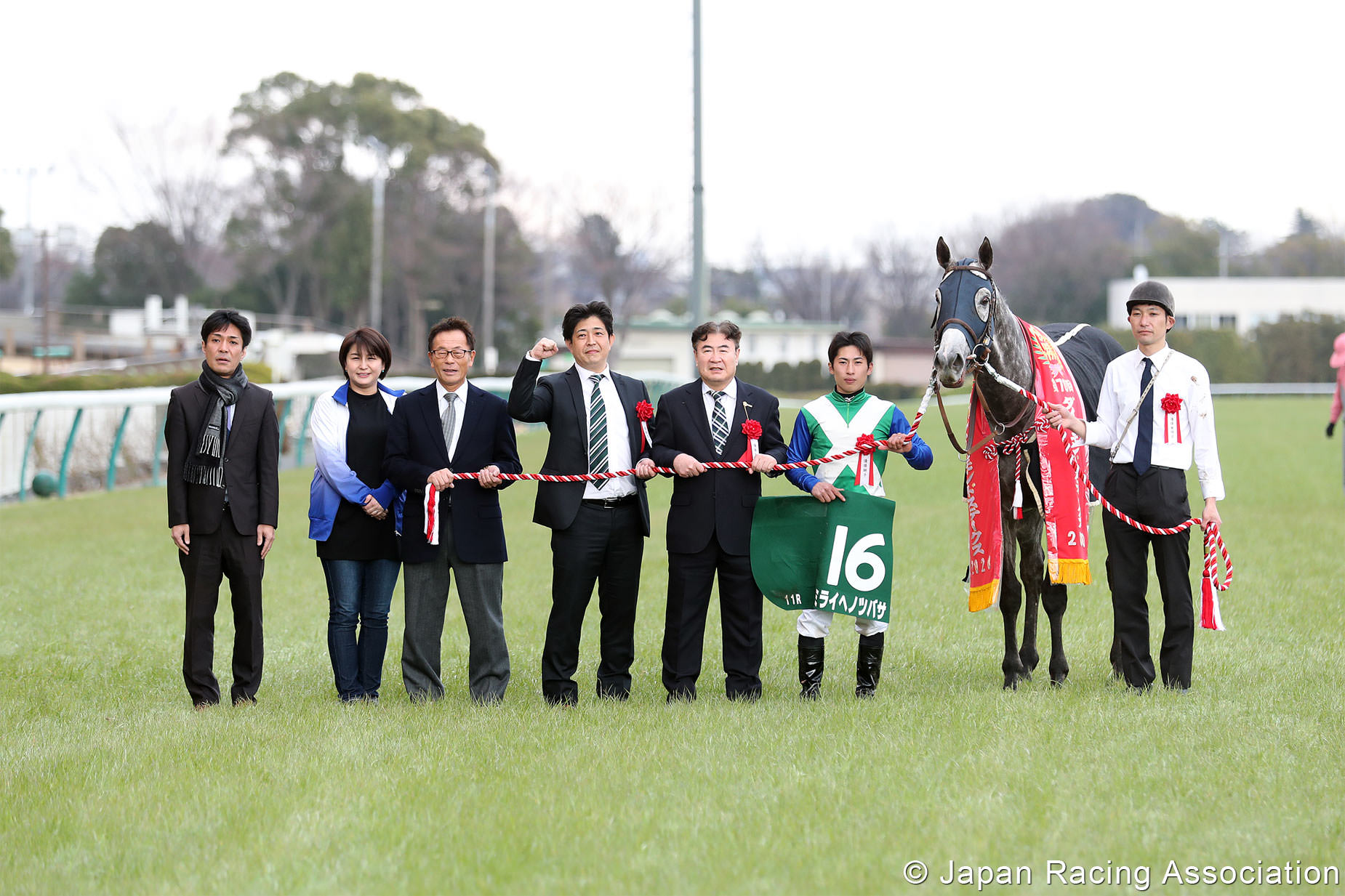 ミライヘノツバサがダイヤモンドステークス(GIII)を優勝。父ドリームジャーニーに、悲願の重賞初タイトルを届ける © JRA