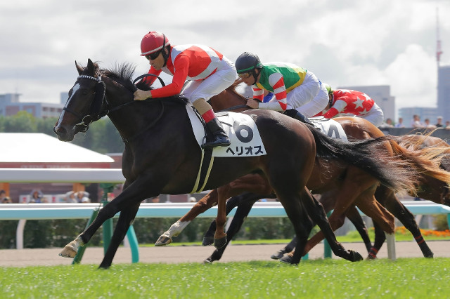 ヘリオス（オルフェーヴル産駒）が2歳未勝利戦を優勝 © スポーツ報知