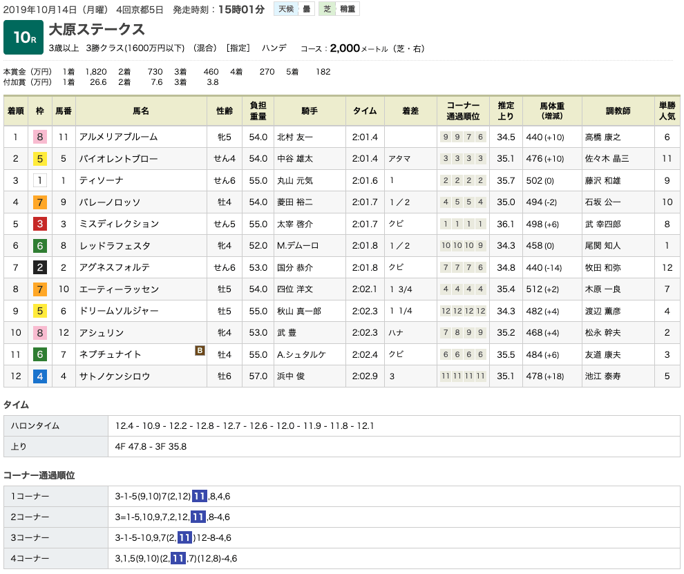 アルメリアブルーム（ドリームジャーニー産駒）が鋭い末脚で差し切り、遂にオープン入り