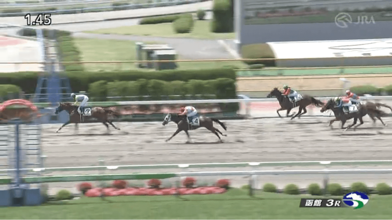 デルマアポロニア（オルフェーヴル産駒）が惜敗続きに終止符打って待望の初勝利