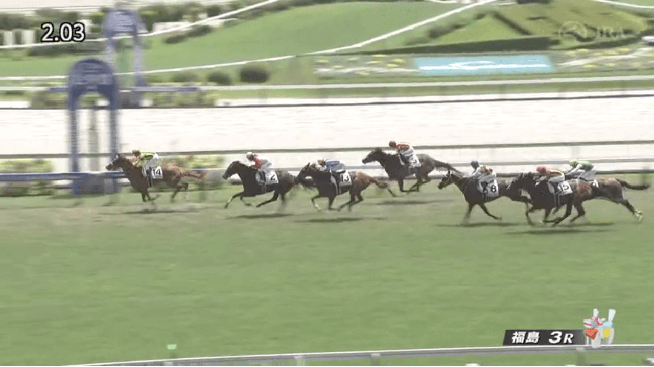 ワーキングデライト（オルフェーヴル産駒）が向正面ひと捲りから直線押し切って待望の初勝利