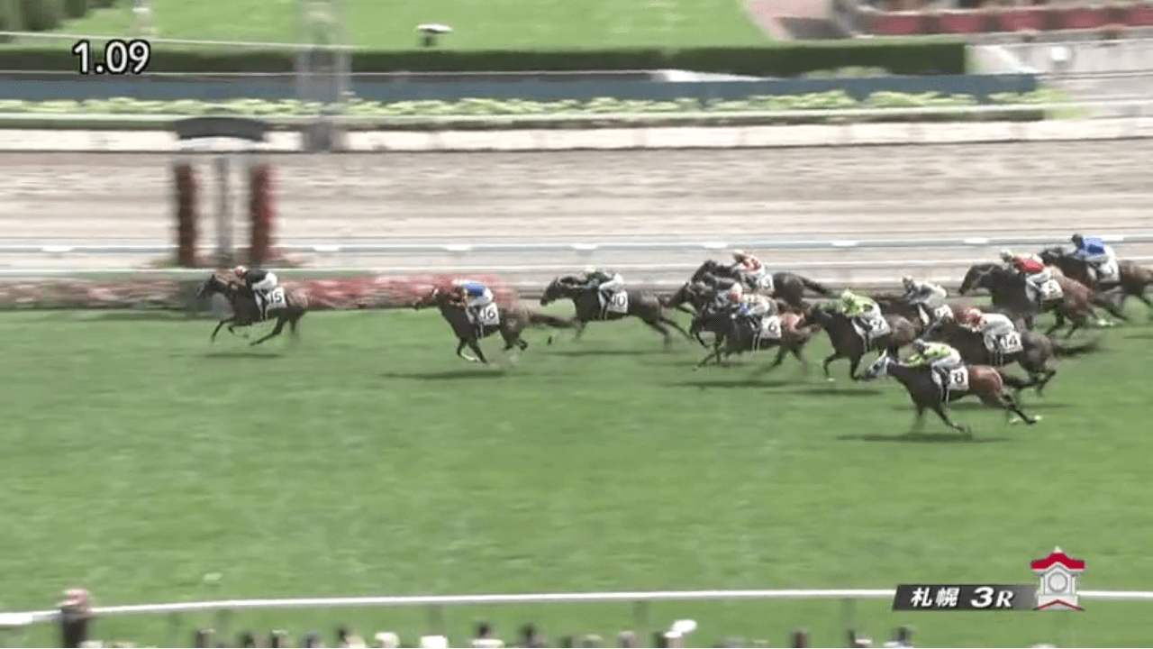 ハーフェン（オルフェーヴル産駒）が直線で綺麗に抜け出し待望の初勝利