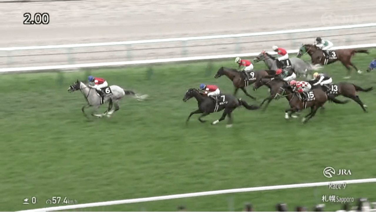 ウイントレメンデス（ゴールドシップ産駒）が直線抜け出し2勝目
