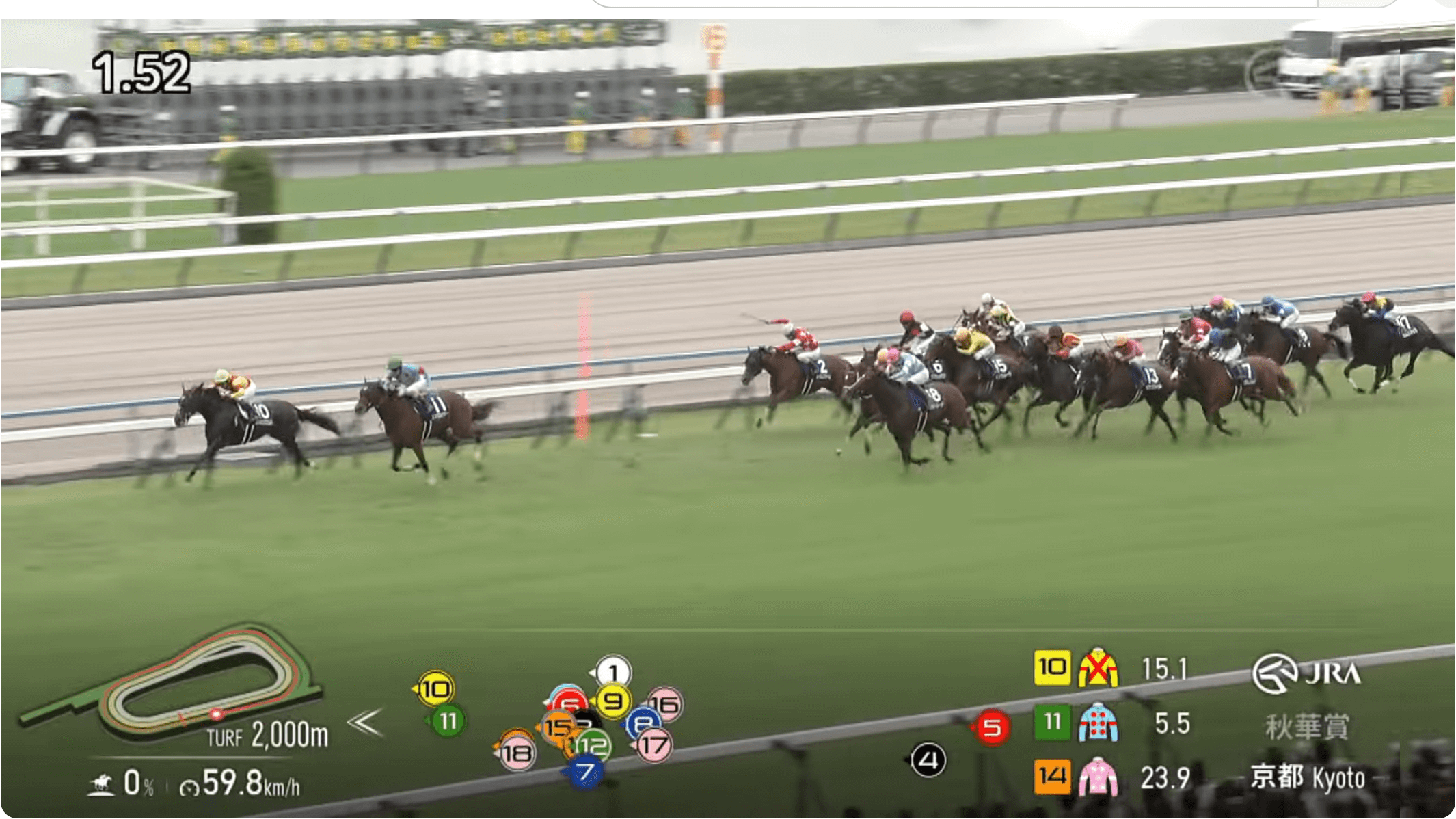 クリノメイは光明差し込む上々の内容に（秋華賞結果）