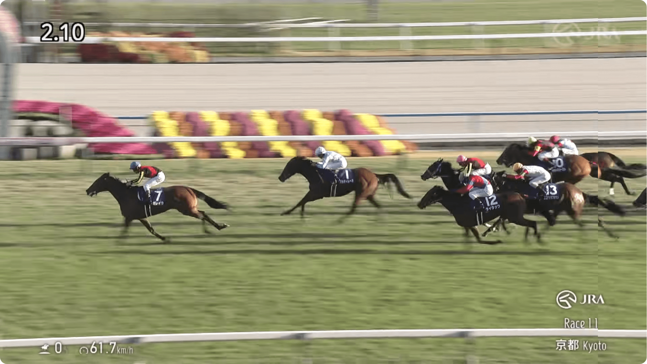 ライラックが大外から素晴らしい脚を見せて3着に(エリザベス女王杯結果)