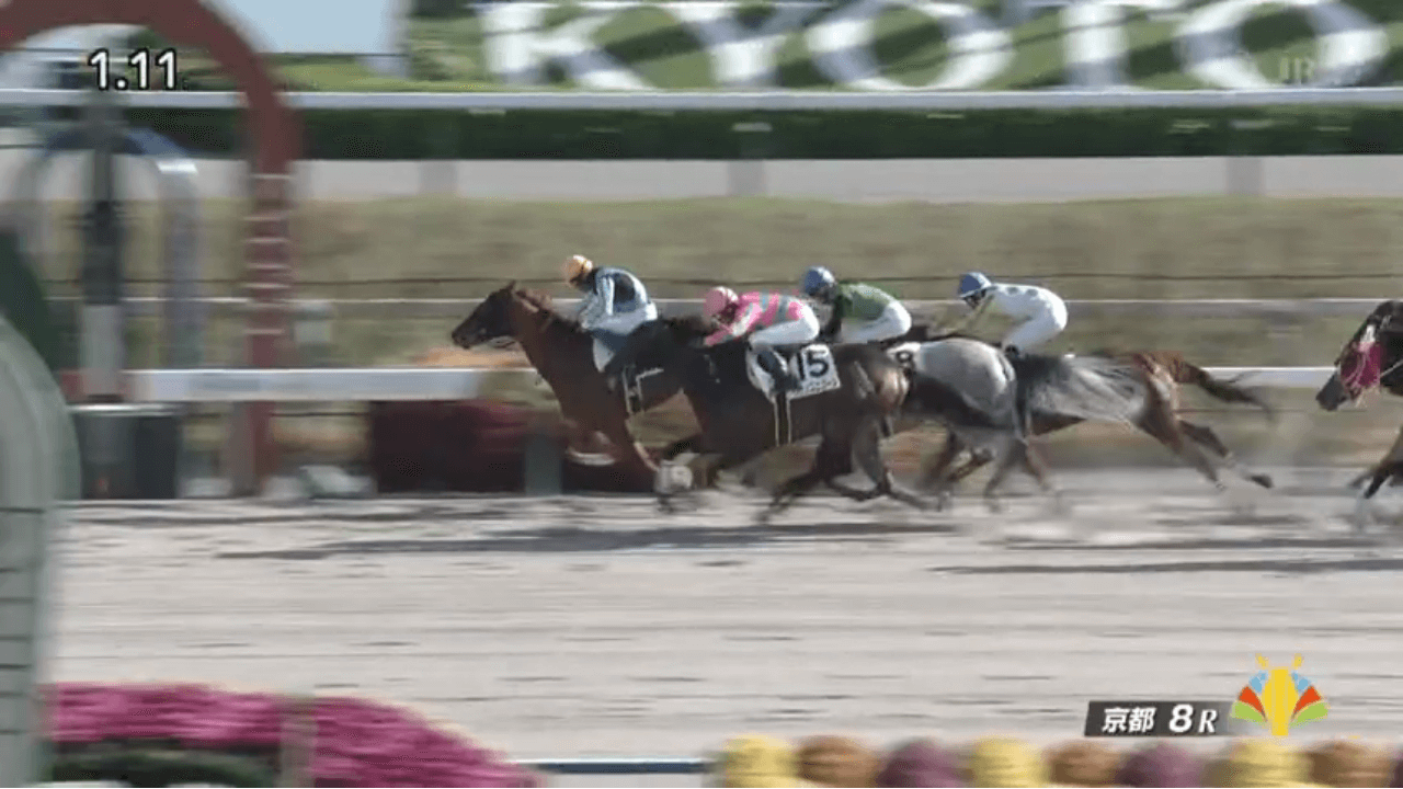 トリリオンボーイ（母フィメールモナーク　母母父ドリームジャーニー）がイン強襲でゴール前差し切り3勝目