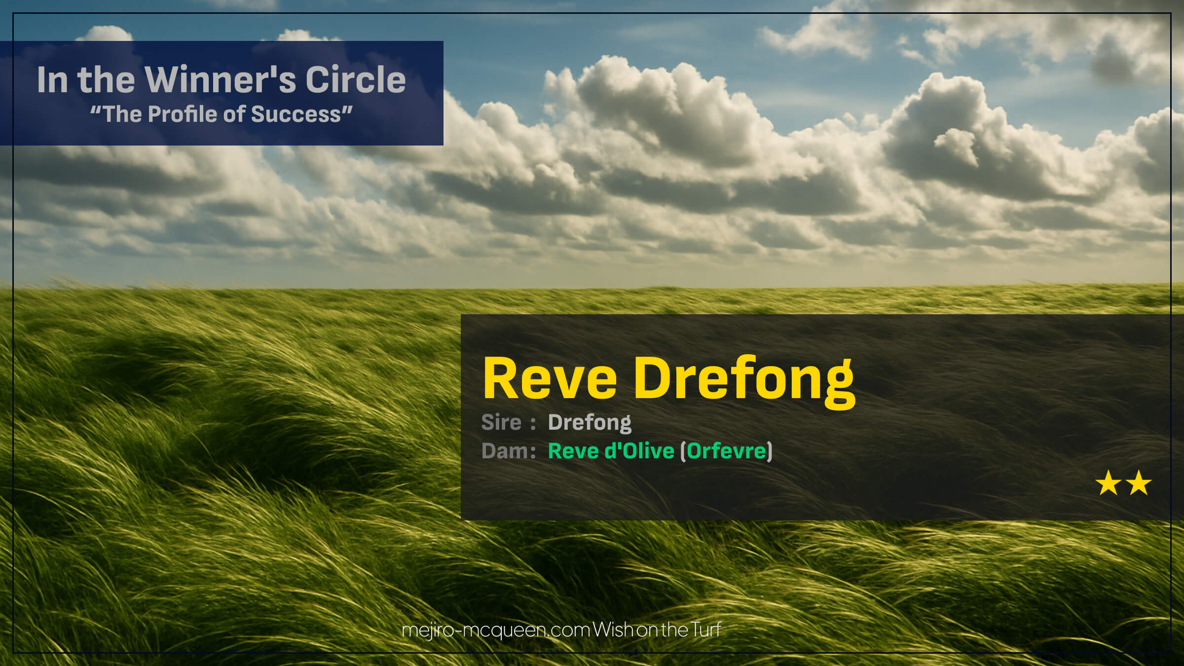 レーヴドレフォン（母レーヴドリーブ　母の父オルフェーヴル）が直線大外一気の末脚でゴール前差し切って2勝目