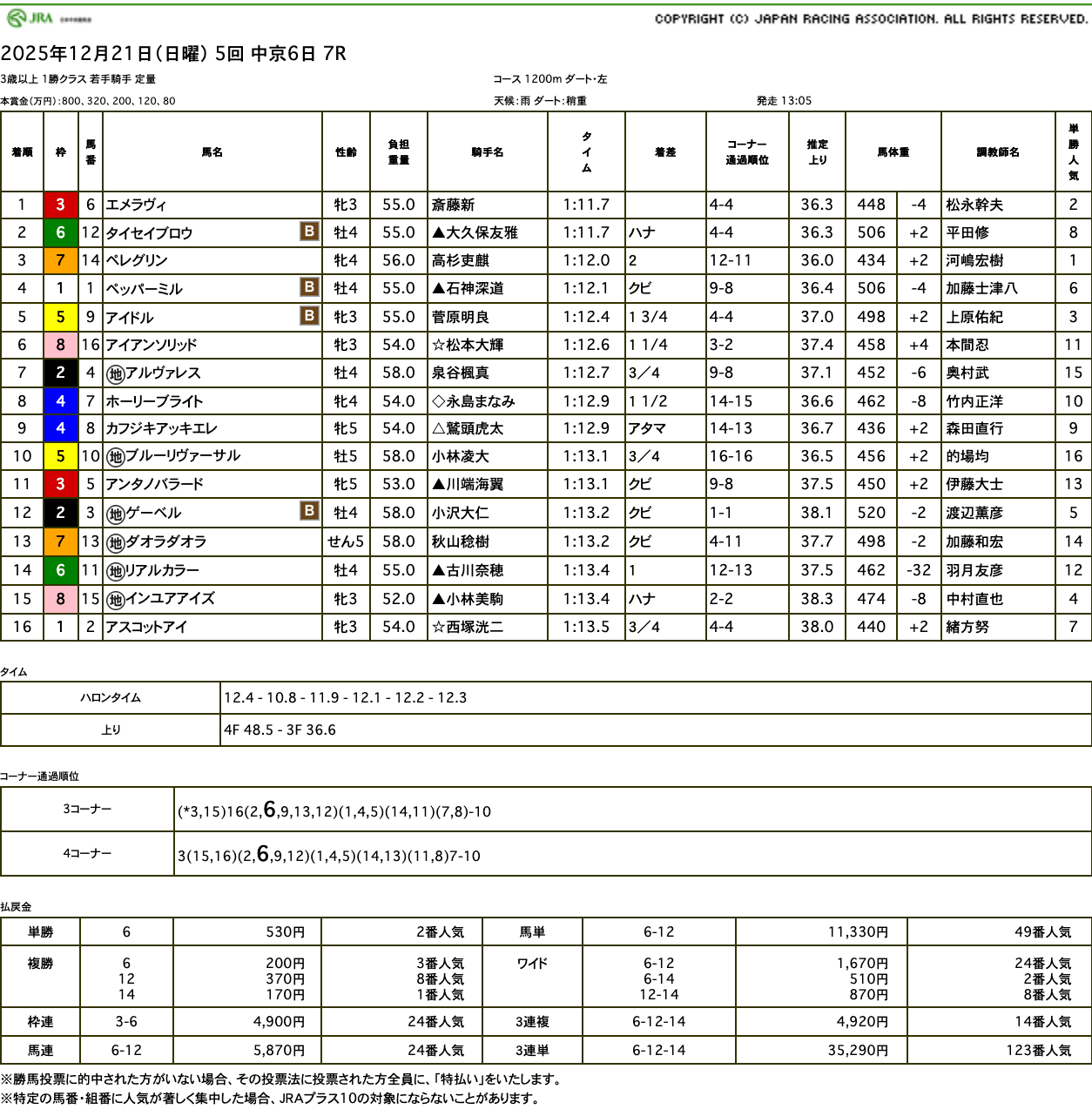 エメラヴィ（オルフェーヴル産駒）が直線の競り合いを最後まで譲らず復活の2勝目