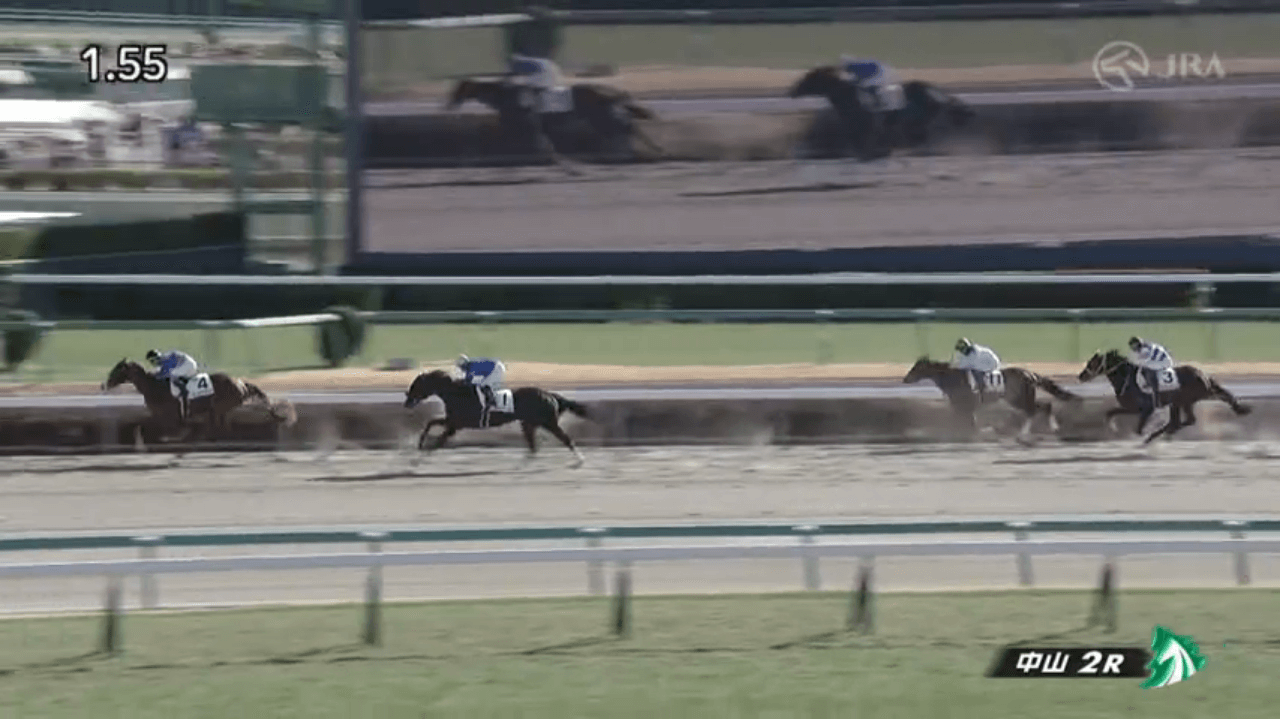 ホールドザデイ（母デイオブジョイ　母の父オルフェーヴル）が直線抜け出し初勝利