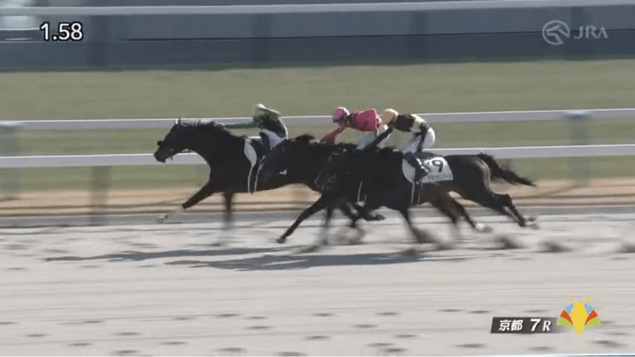 エンマ（母ウェルノーテッド　母の父ドリームジャーニー）が捲って直線押し切り2勝目