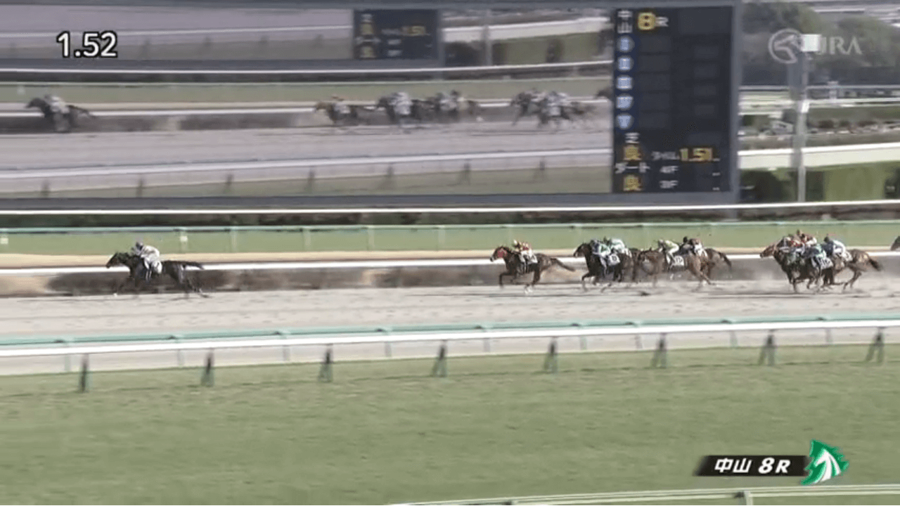 レディーフランシス（父オルフェーヴル）が直線突き抜け3勝目