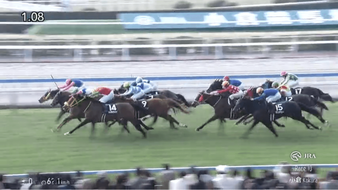 メイショウセイロウ(母アイコニック 母の父オルフェーヴル)が鋭く差し切って3勝目