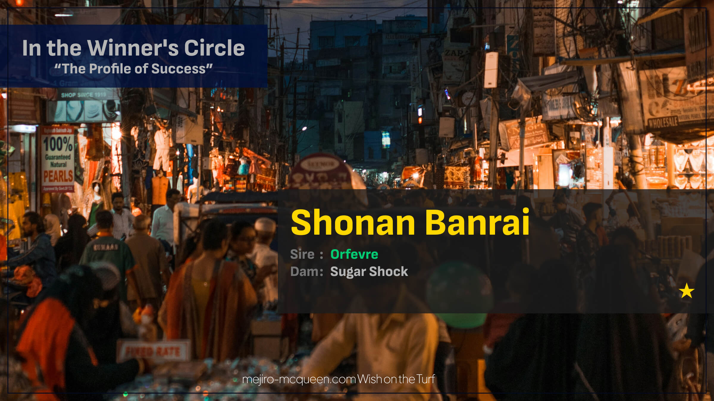 ショウナンバンライ（オルフェーヴル産駒）が最内から競り合い制して初勝利