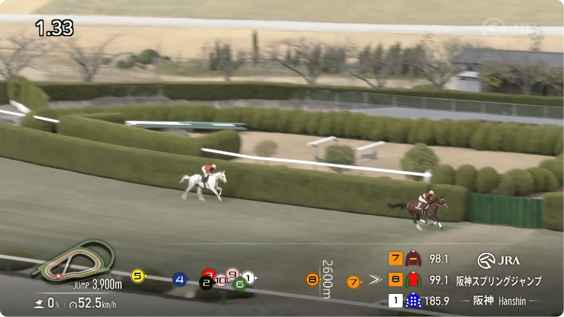 マイネルメサイアは敗れるも積極的なレースを展開（阪神スプリングジャンプ結果）