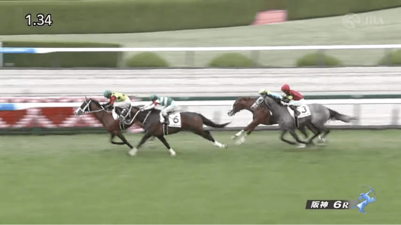 シーミハットク(オルフェーヴル産駒)が直線抜け出し後続封じてオープン入り