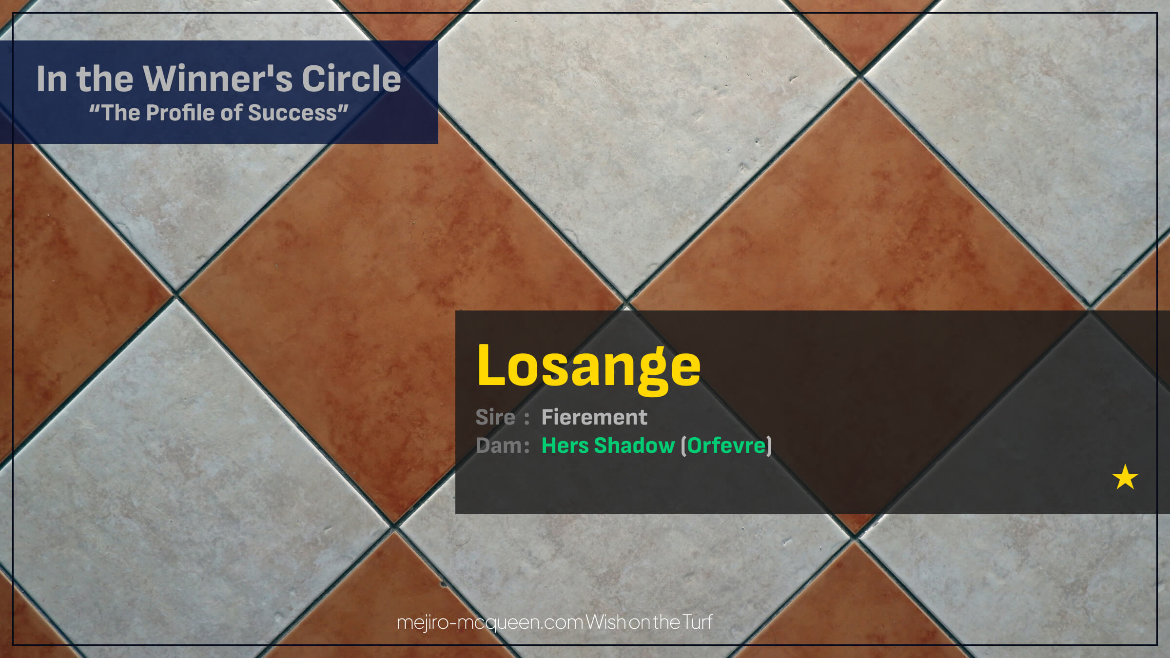 ロザーンジュ（母ハーズシャドウ　母の父オルフェーヴル）がゴール前差し切って初勝利