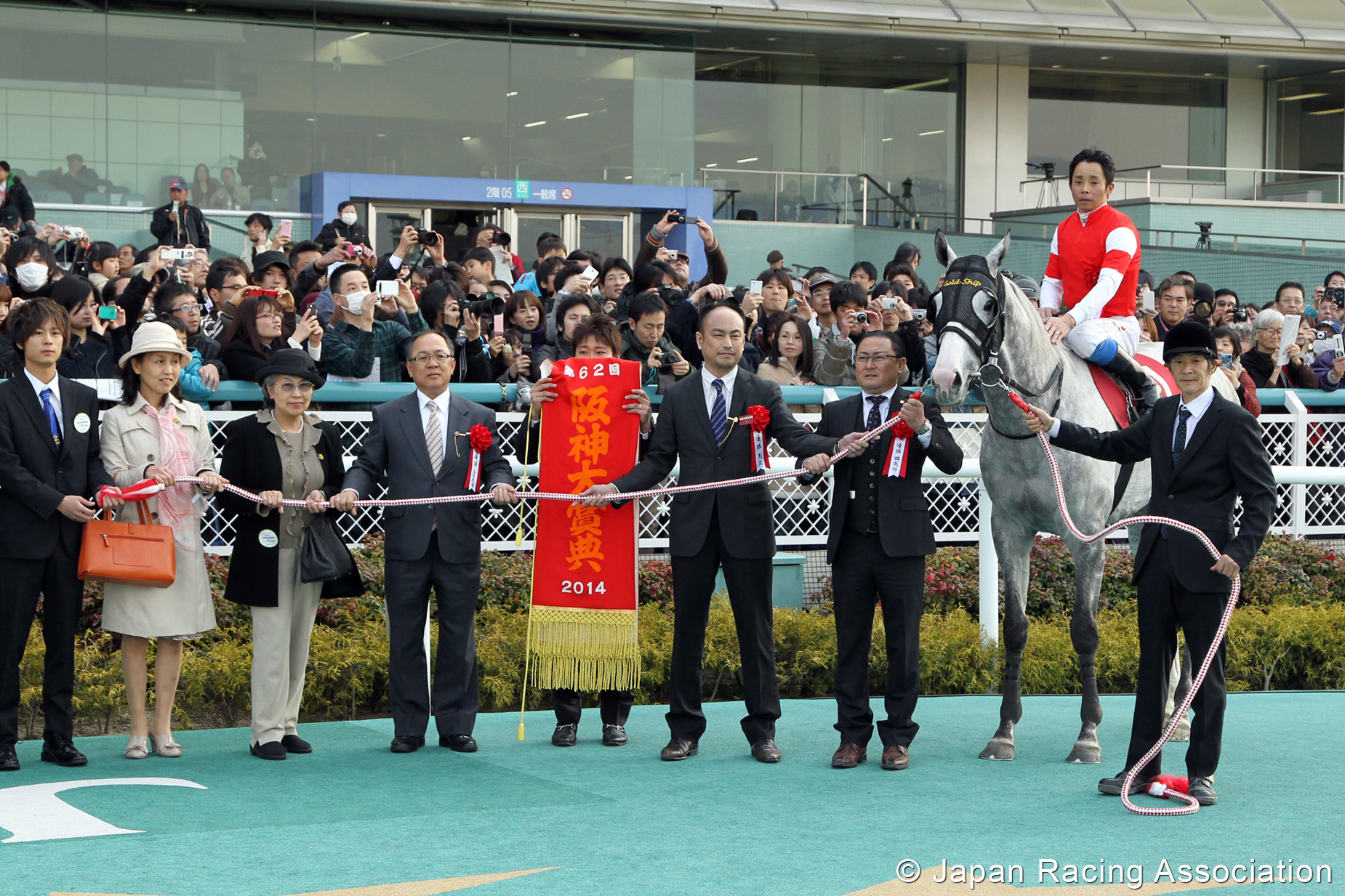 ゴールドシップが阪神大賞典を連覇 © JRA